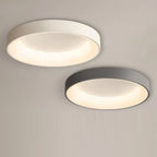 Contemporary Nordic Round Dome Iron Acrylic LED Flush Mount Ceiling Light for Bedroom