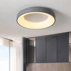Contemporary Nordic Round Dome Iron Acrylic LED Flush Mount Ceiling Light for Bedroom
