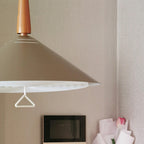 Contemporary Scandinavian Liftable Cone Round Iron 2-Light Pendant Light For Dining Room