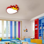 Lumendat Contemporary Creative Cartoon Kids Fruit Shape Hardware Acrylic LED Flush Mount Ceiling Light For Bedroom Lumendat