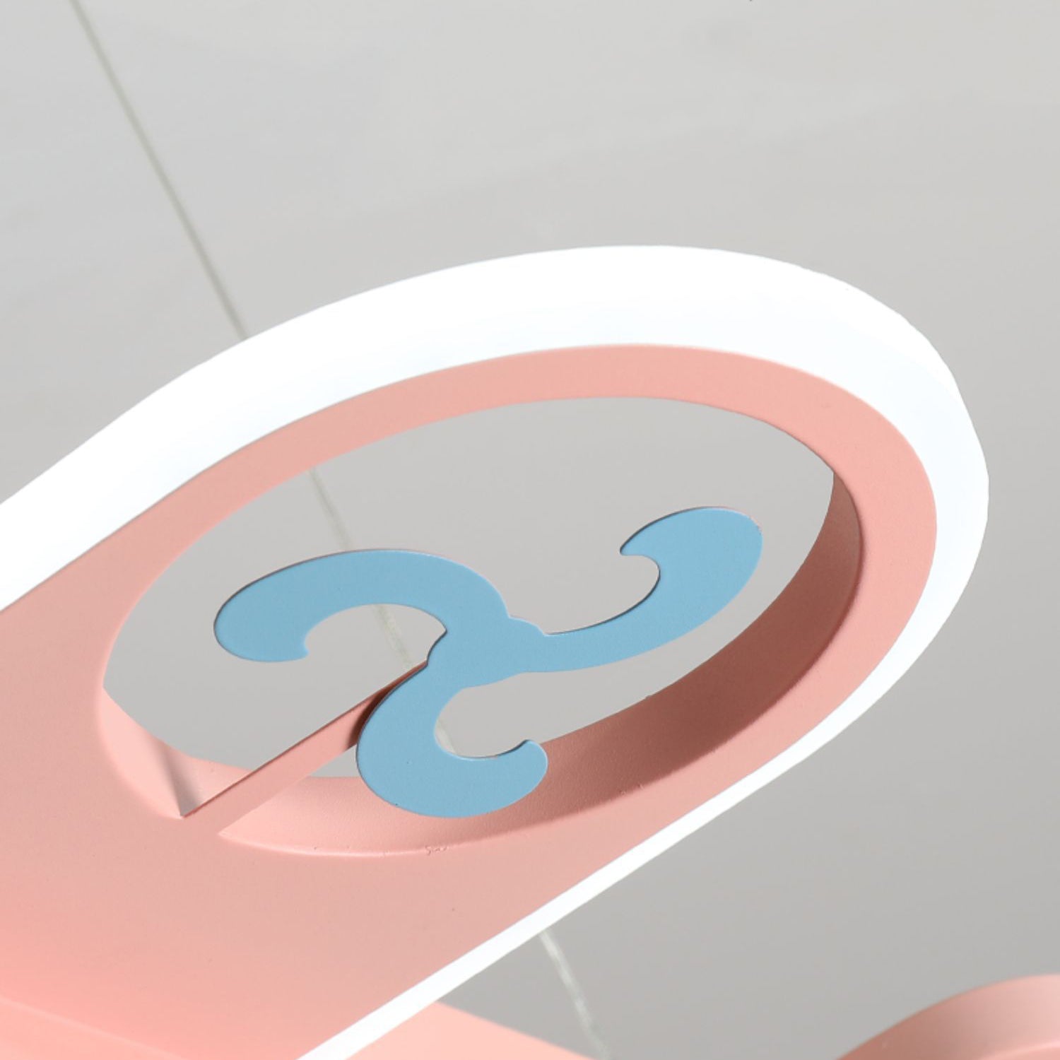 Lumendat Contemporary Creative Cartoon Kids Airplane Shape Iron Acrylic LED Chandelier For Bedroom Lumendat
