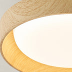 Modern Minimalist ABS PC Square Round LED Flush Mount Ceiling Light For Hallway Lumendat