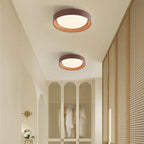 Modern Minimalist ABS PC Square Round LED Flush Mount Ceiling Light For Hallway Lumendat