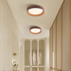 Modern Minimalist ABS PC Square Round LED Flush Mount Ceiling Light For Hallway Lumendat