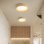 Modern Minimalist ABS PC Square Round LED Flush Mount Ceiling Light For Hallway Lumendat