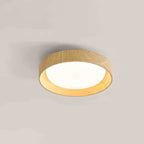 Modern Minimalist ABS PC Square Round LED Flush Mount Ceiling Light For Hallway Lumendat
