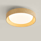 Modern Minimalist ABS PC Square Round LED Flush Mount Ceiling Light For Hallway Lumendat