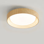 Modern Minimalist ABS PC Square Round LED Flush Mount Ceiling Light For Hallway Lumendat