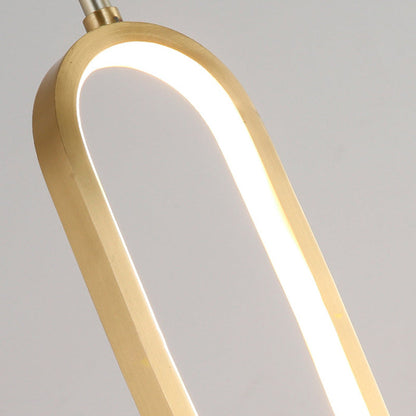 Contemporary Creative Flower Oval Resin Iron 1-light Pendant Light for Bedroom
