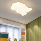 Contemporary Creative Kids Monster Iron Acrylic LED Flush Mount Ceiling Light For Bedroom