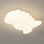 Contemporary Creative Kids Monster Iron Acrylic LED Flush Mount Ceiling Light For Bedroom