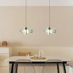 Contemporary Scandinavian Petal Round Acrylic Aluminum LED Pendant Light For Bedroom