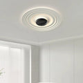 Contemporary Nordic Round Metal Plastic LED Flush Mount Ceiling Light For Bedroom