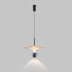 Contemporary Nordic Flying Saucer Aluminum LED Pendant Light For Bedroom