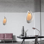 Contemporary Creative Half Nest Oval High Density Polystyrene 1-Light Pendant Light For Living Room