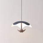 Contemporary Nordic Dome Aluminum Iron Acrylic LED Pendant Light For Bedroom