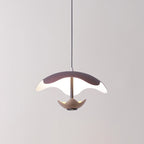 Contemporary Nordic Dome Aluminum Iron Acrylic LED Pendant Light For Bedroom