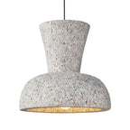 Traditional Japanese Dome Composite 1-Light Pendant Light For Bedroom
