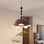 Traditional French Dome Metal Aluminum Light Guide Plate LED Pendant Light For Living Room