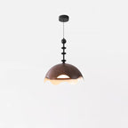 Traditional French Dome Metal Aluminum Light Guide Plate LED Pendant Light For Living Room