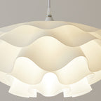 Contemporary Creative Flower Sphere Iron Acrylic 1-Light Pendant Light For Bedroom