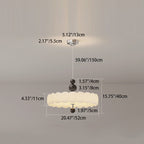 Traditional French Round Iron PE LED Pendant Light For Living Room