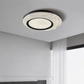 Contemporary Nordic Round Aerospace-grade Aluminum Acrylic LED Flush Mount Ceiling Light For Bedroom