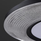 Contemporary Nordic Round Aerospace-grade Aluminum Acrylic LED Flush Mount Ceiling Light For Bedroom