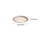 Contemporary Nordic Kids Swan Round Iron Aluminum Acrylic LED Flush Mount Ceiling Light For Bedroom