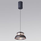 Contemporary Dome LED Pendant Light – Creative Aluminum & Acrylic Hanging Lamp for Bedroom