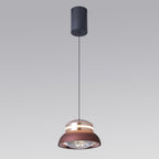 Contemporary Dome LED Pendant Light – Creative Aluminum & Acrylic Hanging Lamp for Bedroom