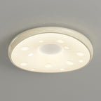 Modern Minimalist Oval LED Ceiling Light – Iron & Acrylic Flush Mount for Bedroom