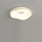 Modern Minimalist Oval LED Ceiling Light – Iron & Acrylic Flush Mount for Bedroom