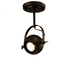 Contemporary Industrial Globe Metal Iron 1/2/3/4 Light Semi-Flush Mount Ceiling Light For Living Room