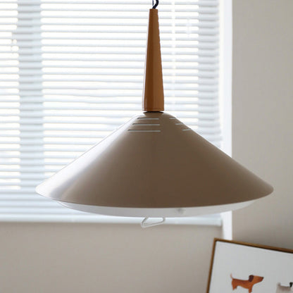 Modern Simplicity Cone Iron 2-Light Pendant Light For Bedroom