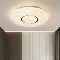 Contemporary Creative Storm Iron Acrylic LED Flush Mount Ceiling Light For Bedroom