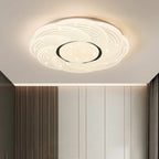 Contemporary Creative Storm Iron Acrylic LED Flush Mount Ceiling Light For Bedroom