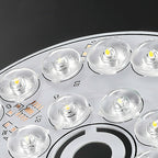 Modern Minimalist Round Iron Acrylic LED Pendant Light For Living Room