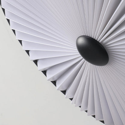 Traditional Luxury Round Iron PVC LED Flush Mount Ceiling Light For Bedroom