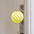 Modern Eclectic Lollipop Ball Iron Acrylic 1-Light Pendant Light For Living Room