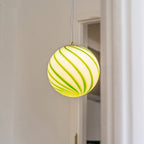 Modern Eclectic Lollipop Ball Iron Acrylic 1-Light Pendant Light For Living Room