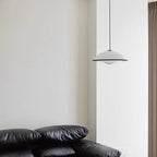 Modern Minimalist Dome Copper Acrylic 1-Light Pendant Light For Bedroom