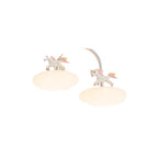 Lumendat Contemporary Creative Kids Pony Iron Resin Acrylic LED Semi-Flush Mount Ceiling Light For Bedroom Lumendat