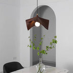 Modern Luxury Twisted Iron Resin 1-light Pendant Light for Living Room