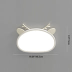 Lumendat Children's Room LED Ceiling Light with Cute Animal Design Lumendat