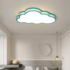 Contemporary Coastal Clouds Iron Acrylic LED Flush Mount Ceiling Light For Bedroom