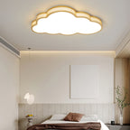 Contemporary Coastal Clouds Iron Acrylic LED Flush Mount Ceiling Light For Bedroom