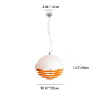 Modern Mid-Century Globe Iron Glass 1-Light Pendant Light For Bedroom