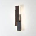 Modern Minimalist Multilayer Rectangular Iron LED Wall Sconce Lamp For Living Room