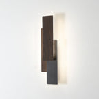 Modern Minimalist Multilayer Rectangular Iron LED Wall Sconce Lamp For Living Room